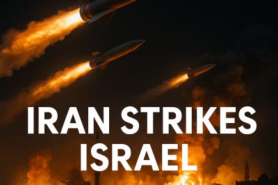 Serangan Rudal Iran ke Israel: Tel Aviv dan Yerusalem Mencekam