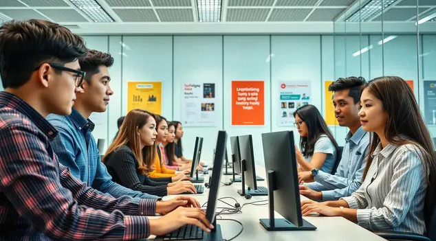 Pelatihan profesional untuk meningkatkan keterampilan