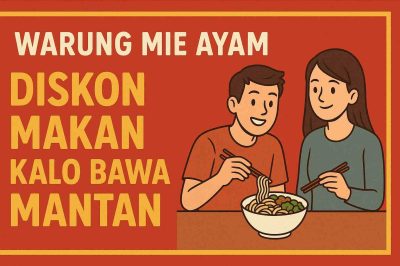 Warung Ini Ramai Gara-gara Diskon Buat yang Bawa Mantan!