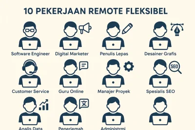 10 Pekerjaan Remote Fleksibel untuk Semua Kalangan!