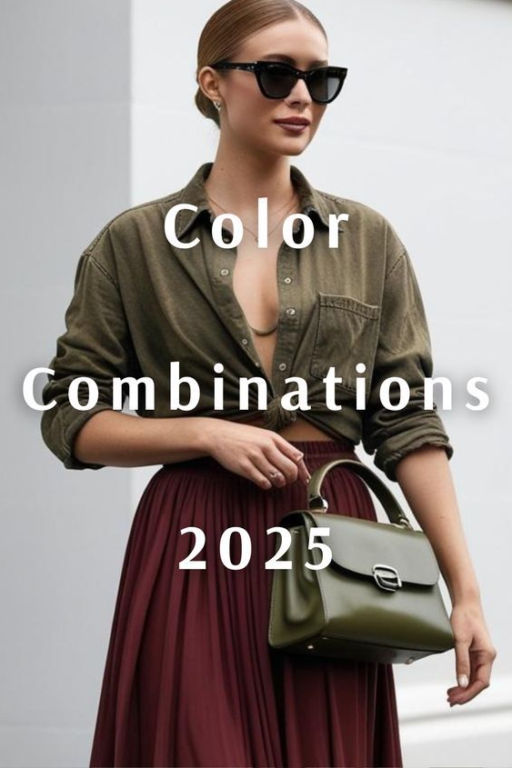 Fashion stylish dengan warna yang trend 2025 untuk inspirasi modest wear modern